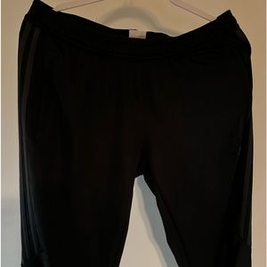 Adidas joggers. Black. Large